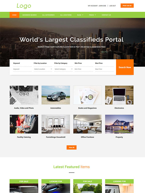 Classified Ads website | Classified Ads website development - MaMITs