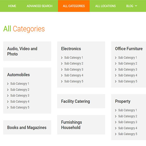 Classified Ads website | Classified Ads website development - MaMITs
