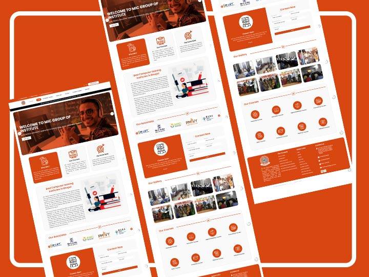 Wordpress website development company India MaMITs : Colleges /Universities / Institute - WordPress Website Development