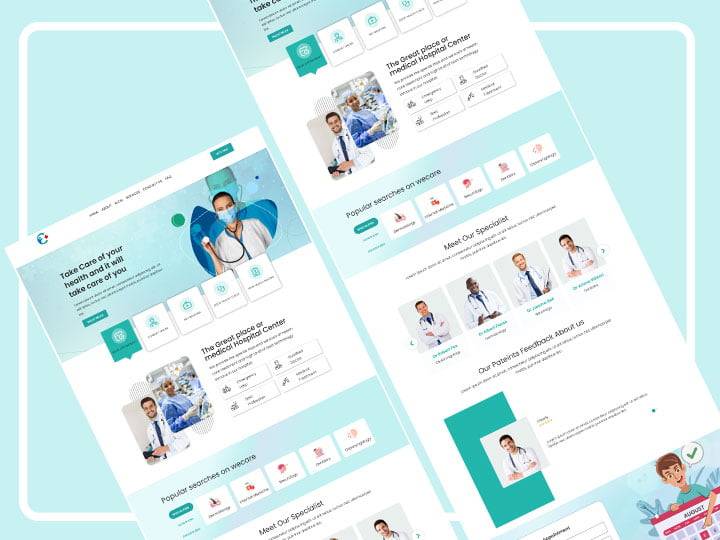 Wordpress website development company India MaMITs : Doctor Appointment and Booking WordPress Website Development