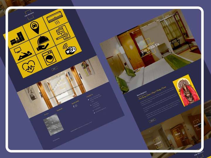 Wordpress website development company India MaMITs : Hotel Booking - Resort Booking