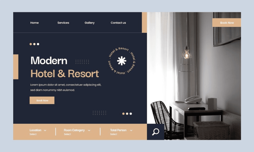 Hotel Website Design | Best Hotel Website Designing MaMITs - Hire Hotel Website Designer