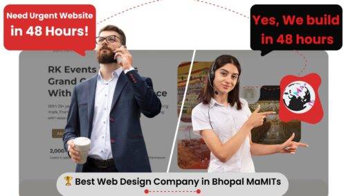 Web design company in Bhopal, We build website Under 48 Hours - MaMITs