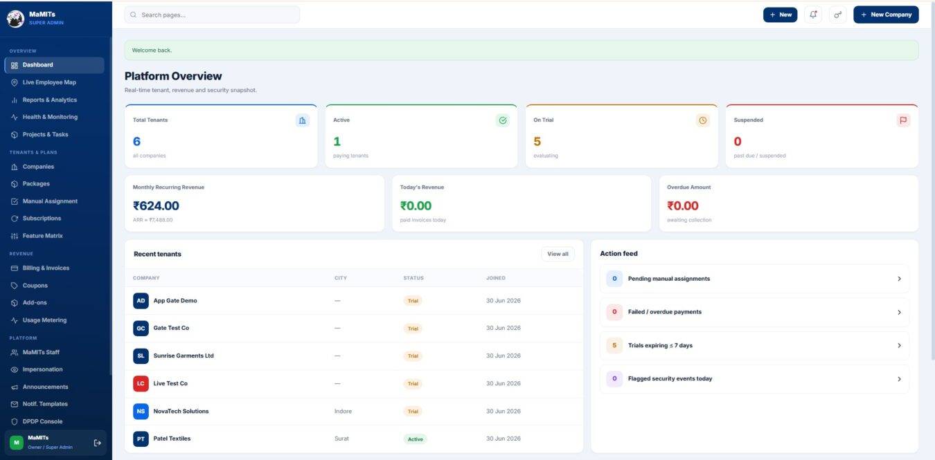 Attendance Software IT Company Bhopal