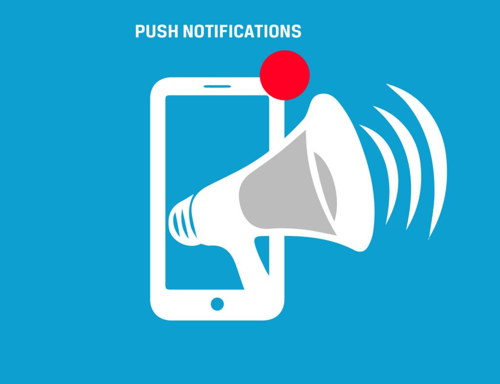 use of push notification in ecommerce website