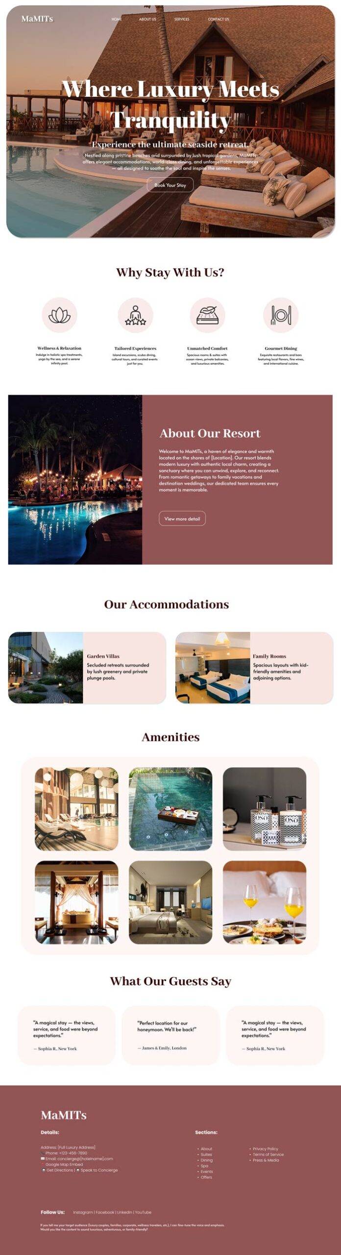 Top 10 hotel designing template