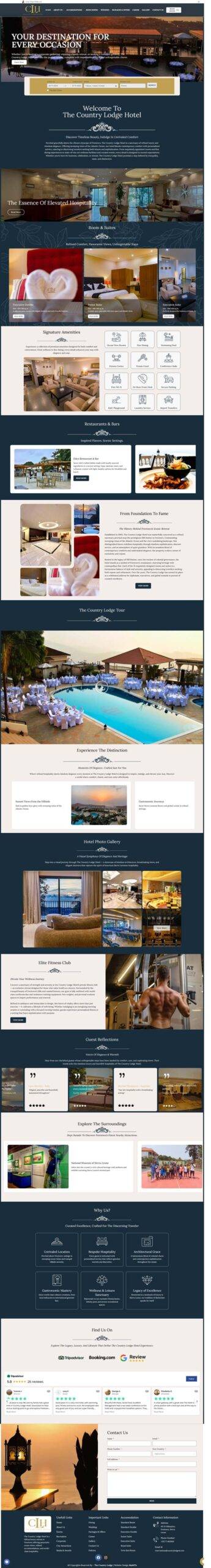 Top 10 hotel website design company